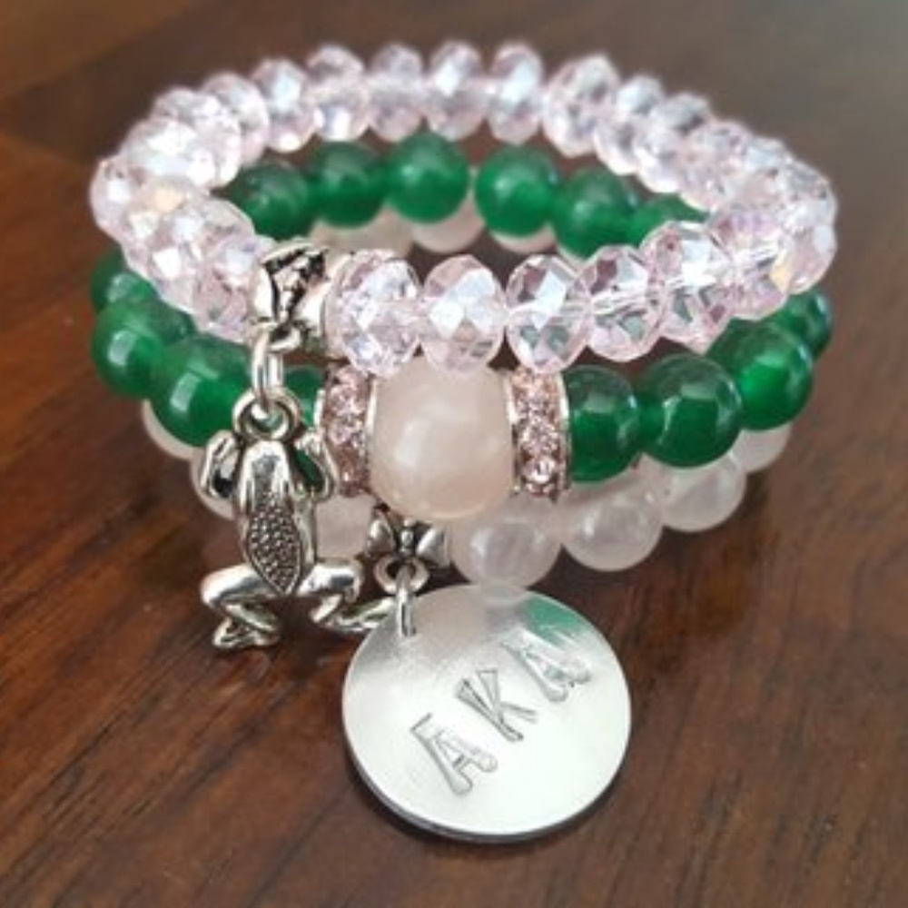 Alpha Kappa Alpha Bracelets